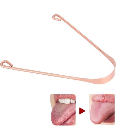 Pure Copper Tongue Cleaner - Maintain Oral Hygiene & Fresh Breath | Daily Use Tongue Scraper - Buy Online on GoSupps.com