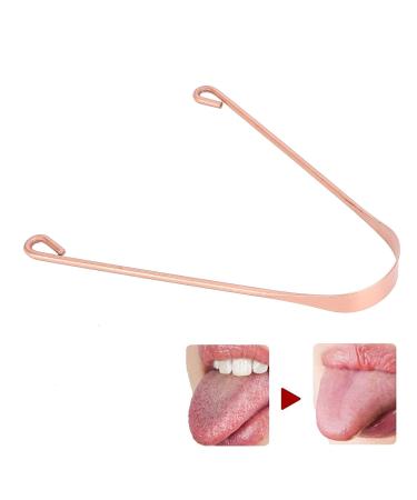Premium Tongue Scraper & Cleaner - Copper Metal Options for Fresh Breath & Oral Hygiene - Buy Online on GoSupps.com