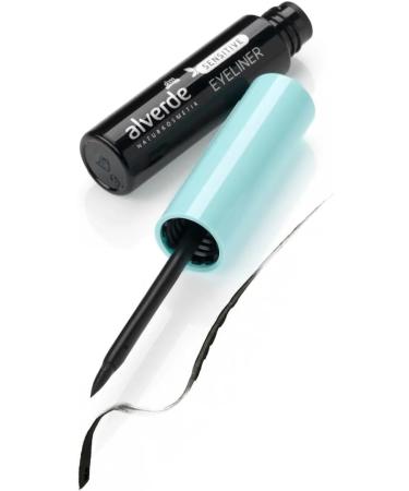 alverde NATURKOSMETIK Eyeliner Sensitive Black 3 ml - Buy Online on GoSupps.com
