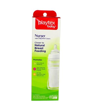 Playtex Nurser Drop-Ins Liners 8-10 oz BPA-Free Bottle - 1 Pack - Buy Online on GoSupps.com