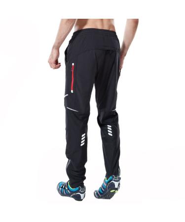 Ynport Creefreak Athletic Cycling MTB Pants Breathable Sports Pants for Outdoor and Multi Sport Training Black XL