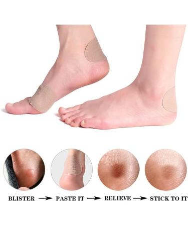 20-Piece Oval Moleskin Pads for Foot Care - Prevent Chafing, Blisters, and Pain - Ideal for Boots, Hiking - Reduce Friction - Knit Mole Skin Patches - Buy Online on GoSupps.com