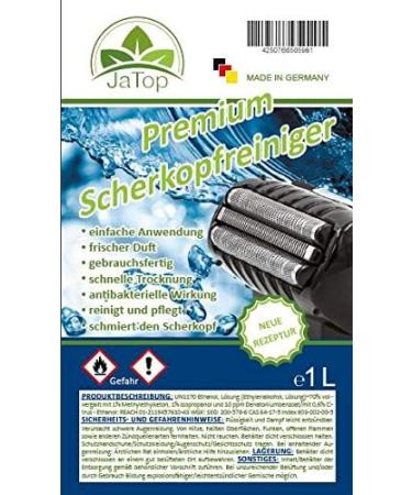 JATOP Schunder Sport Pleation 1L Pro Bottle - Refill for Braun Clean & Renew & Panasonic Series - Made in Germany - Buy Online on GoSupps.com