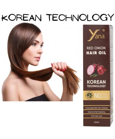 Red Onion Hair Oil for Men & Women - Promote Long Hair Growth | Advanced Korean Technology - Buy Online on GoSupps.com