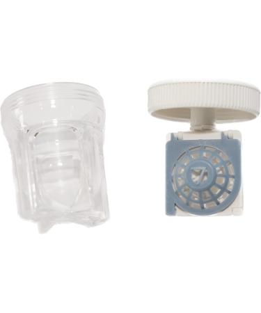 Sports World Vision Scleral Contact Lens Container - 3-Piece Ventilated Protective Cover for Easy Daily Use - Buy Online on GoSupps.com