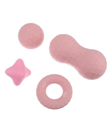 Beavorty 4 pieces massage ball set circulation promote massage ball set accessories for muscle relaxation lacrosse massage tool ice hockey sports muscle relaxation tool Yoga massage ball deep