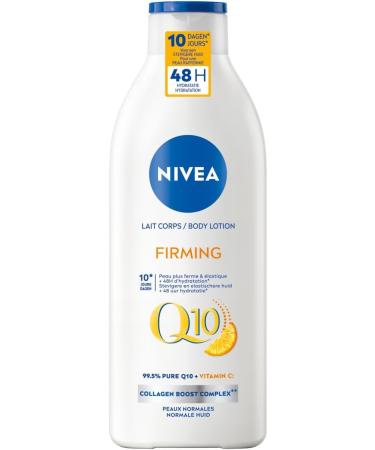 Beiersdorf AG NIVEA Q10 plus Firming Body Lotion Lotion with Vitamin C Body Cream 48 hours Hydration For Normal Skin Body Care 400 ml