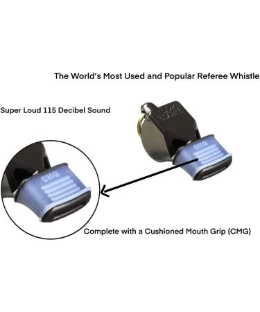 Fox 40 Referee Whistle with CMG RefSwhistle - Ideal for Soccer, Football, Umpire & Officials - Buy Online on GoSupps.com
