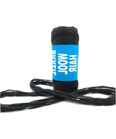 Buy Zonster Wool Hair Acrylic Yarn for African Braiding - Black Jumbo Rolls for Crochet Twists & Dreadlocks - International Shipping Available - Buy Online on GoSupps.com