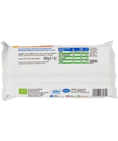  Italian Gourmet E.R. N tt ra Pack of 4 organic rice cakes coated in milk chocolate a tasty and healthy snack excellent source of fiber gluten-free 90g pack + Italian Gourmet Polpa di Pomodoro 400g box - Buy Online on GoSupps.com