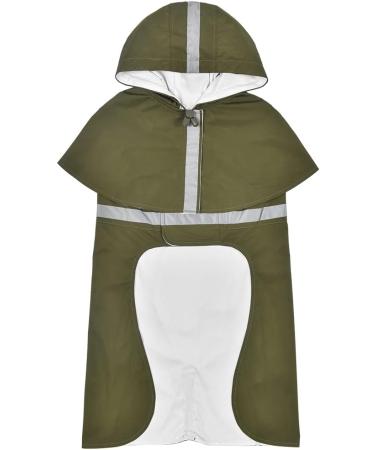 KOOGAL Pet Large Dog Raincoat Apparel Poncho Waterproof - 6XL Green - Buy Online on GoSupps.com
