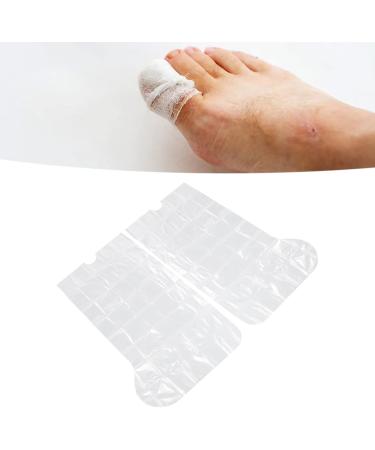 Waterproof Disposable Gips Cover for Broken Legs - Transparent Plaster Shower Covers (2 Pack) for Men & Women - Soft & Comfortable Post-Op Solution - Buy Online on GoSupps.com