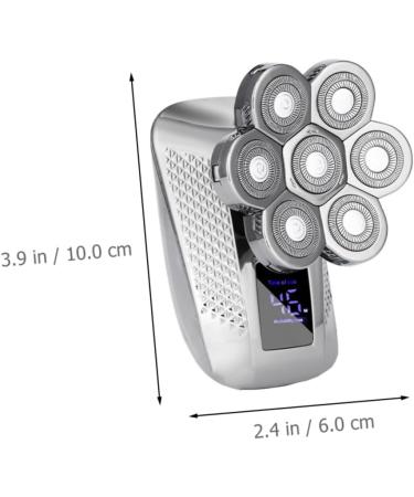 Buy Ipetboom 7 Head Electric Shaver for Men - Wet & Dry Razor | Efficient & Convenient Stainless Steel Male Grooming - Buy Online on GoSupps.com