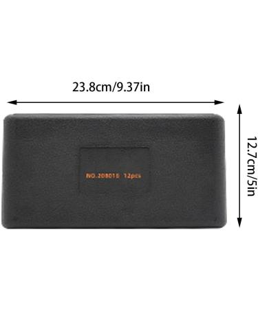 FACYNDE Portable Hand Repair Tool Set for Men | 18-Piece Housekeeping & Home Improvement Toolbox | Black & Orange 208018 - Buy Online on GoSupps.com