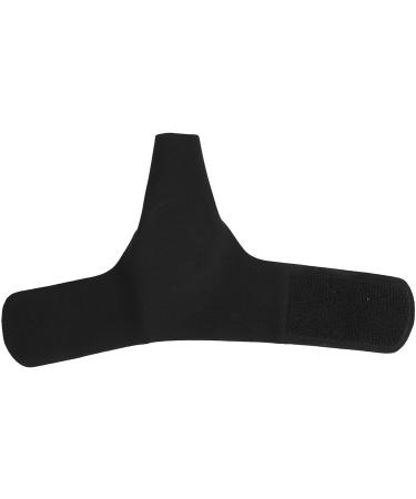 Bunion Sleeve Shock Absorbing Straightener - Adjustable Big Toe Separator Strap for Day & Night Wear - Black - Anti Friction Support (Left Foot) - Buy Online on GoSupps.com