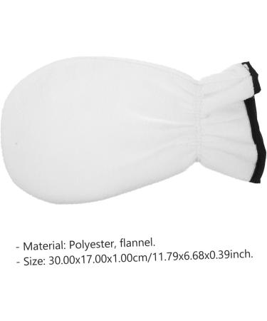 FRCOLOR 1 paire de en cire pour huiles essentielles - de travail - Moufles - Cire - Baignoire - isol pour la chaleur - Spa - Polyester - Blanc - French Miss - Buy Online on GoSupps.com