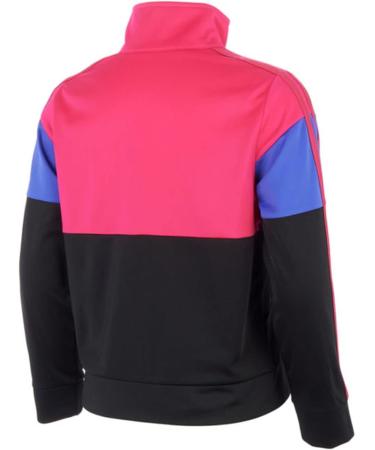 adidas Colorblock Tricot Track Jacket Large - Real Magenta | Shop Now - Buy Online on GoSupps.com