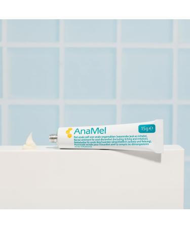 BAPMedical AnaMel Honey Ointment for anal discomfort such as hemorrhoids stains diaper rash anal eczema ointment anal itching and fissures - Buy Online on GoSupps.com