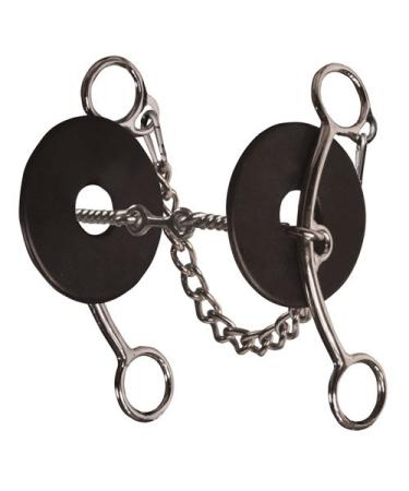 The Brittany Pozzi Collection by Professionals Choice Equine Three Piece Twisted Wire Bit (6.5-Inch)