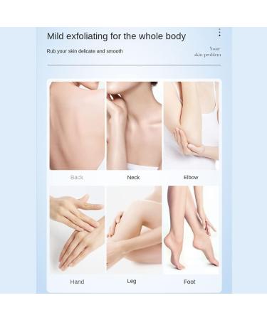 Donubiiu Rubbing Mud for Skin Mud Rubbing Artifact Rubbing Mud Gel Rubbing Mud Cream Rubbing Mud Body Scrub Exfoliator Moisturizing Gentle Dead Skin Remover (Camellia) - Buy Online on GoSupps.com