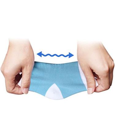 DOITOOL Heel Socks Lotion Socks Unisex Socks Spa Heel Sleeve Nylon Socks Calcetines para Mujer Womens Blue Socks Toeless Spa Socks Spa Moisturising Sock Moisturizing Socks Breathable Miss - Buy Online on GoSupps.com