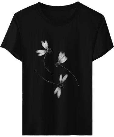 Shop Women's Summer V/O Cutout T-Shirts | Stylish Basic Short Sleeve Tees in Blue & Black - Plus Sizes Available - Buy Online on GoSupps.com