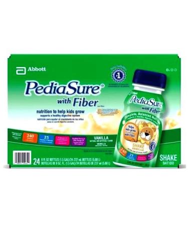 Abbott Pediasure with Fiber Vanilla Shake 24 Count