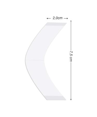WALKER TAPE Angle Clear Tape for Wigs & Toupees - 36 Pcs | International Shipping Available - Buy Online on GoSupps.com