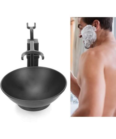 Sonew Shaving Brush Holder & Stand - Zinc Alloy Shaving Brush Set for Men | Beauty Salon & Household Use (Black) - Buy Online on GoSupps.com