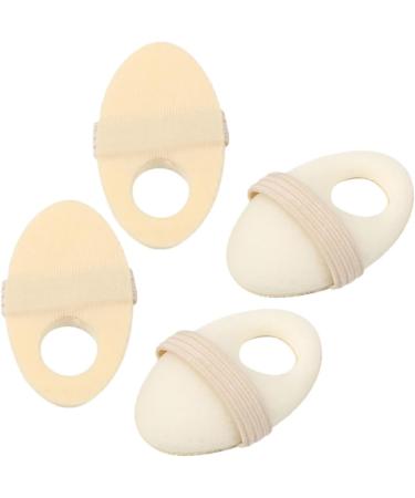 FRCOLOR 6 Pairs Toe Corn Stickers Corn Cushions Foot Compact Metatarsal Pads Back Heel Sticker Daily Use Metatarsal Pads Portable Toe Cushion Replaceable Wear Sleeve Men and Women Elastic - Buy Online on GoSupps.com