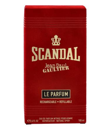 Jean Paul Gaultier Scandal Le Eau de Parfum Intense Refillable Spray for Men 3.4 Ounce - Buy Online on GoSupps.com