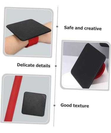 DOITOOL Hair Dyeing Board Pat Belt Highlighting Paddle Professional Balayage Board Hair Dyeing Tools Wrist Bands Nursing Supplies Balance Bracelet Plastic Brighten Hair Clip Red - Buy Online on GoSupps.com