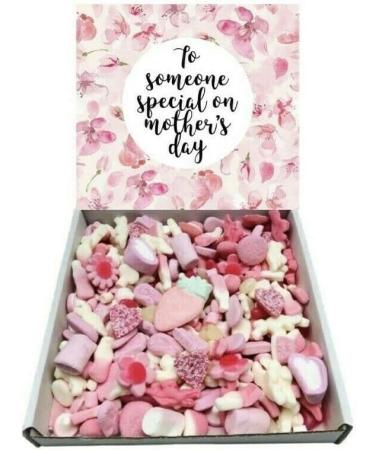 Pink To Someone Special Mothers Day Gift Present Pink Candy Pick N mix 1 kg Sweet Box Box Hamper Granny Grandma Nan Nanny Godmother Auntie Stepmother - Buy Online on GoSupps.com