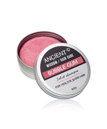 Ancient Wisdom Bubble Gum Solid Shampoo Bar 60g for Healthy and Shiny Hair