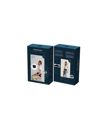 Stabilize Lower Back Support Belt - Relieves Back Pain - Supports Lower Back and Torso - Prevents Slouching Slumping or Hunching - with Removable Pad for Heat or Cold Therapy