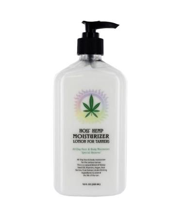 Hoss' Hemp Moisturizer for Tanners 18oz