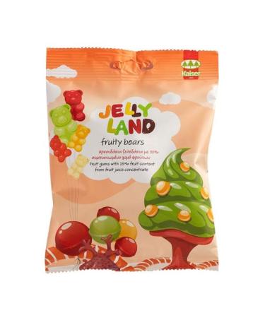 Kaiser Jelly Land Fruity Bears 100g