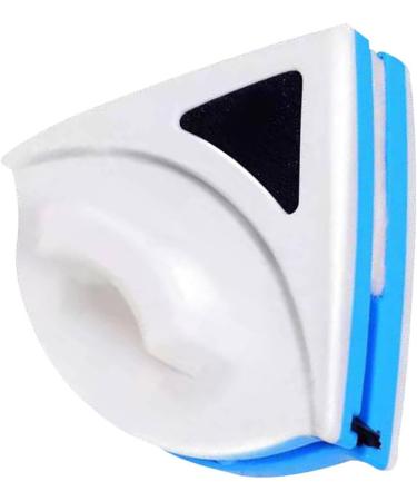 Septpenta Magnetic Glass Cleaner Triangular Design Powerful Magnet Blue Double Sided Glass Scraper Energy Saving Won'T Scratch Glass Suitable for Single Glazed Windows - Buy Online on GoSupps.com