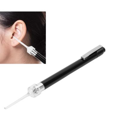 Ear Inspection Light with LED Light Ear Wax Removal Ear Checking Penlight Ear Wax Removal Hearing Aid Fitting Tool Reusable LED Ear Penlight with Pocket Clip for Torch Nursing Students