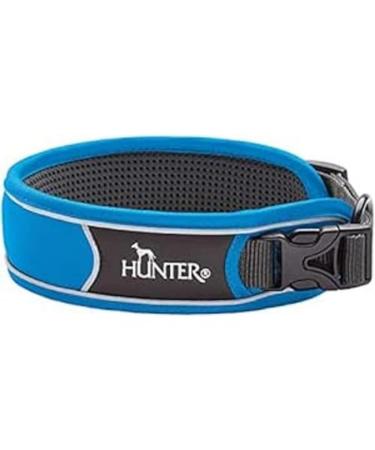HUNTER DIVO dog collar nylon L light blue/grey turquoise L