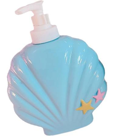 Fabater Bath Dispenser Bottle Body Wash Pump Bottle Food Grade ABS Plastic Refillable for Hotel (Shell Shape One Size) - Buy Online on GoSupps.com