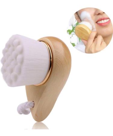 Buy BeNat Facial Bamboo Wood Handle Cleansing Brush - Extra-Soft Fiber Facial Brush - Eco-Friendly White Skincare Tool for All Skin Types - International Shipping Available - Buy Online on GoSupps.com