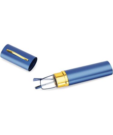 Kokobin Flexible Metal Reading Glasses +3.0 Diopters | Unisex Feather-Hinge Readers with Case - Ideal Visual Aid (Blue) - Buy Online on GoSupps.com