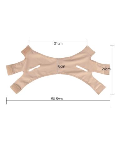 Losing Face Linen Cheek Bandage | V-Face Lifting & Reusable Double Chin Care - Buy Online on GoSupps.com