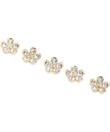 Nail Rhinestones Kit Metal 50 Pieces Sparkling for Nail Art Craft - Buy Online on GoSupps.com