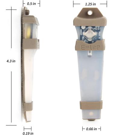 Element Airsoft E-Lite Safety Helmet | Waterproof IPX8 Strobe Lamp for Outdoor Airsoft Hunting & Camping - Buy Online on GoSupps.com