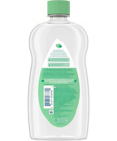 Johnson's Baby Oil with Aloe Vera - 300ml x 2 | Soothing Baby Care | International Shipping - Buy Online on GoSupps.com