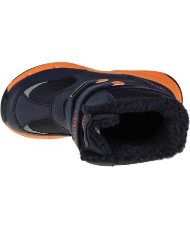 Kappa Unisex Kids Winter Boots - Navy Orange | EU Size 32 | Shop Internationally - Buy Online on GoSupps.com