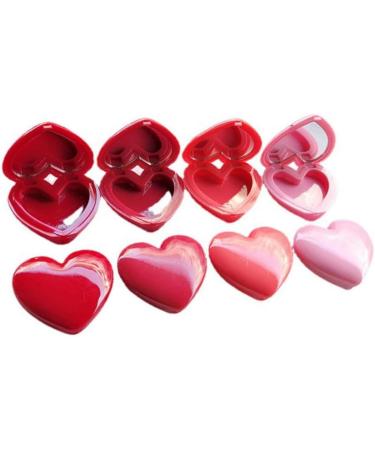 Heart-Shaped Empty Eyeshadow Makeup Box with Mirror | Practical & Safe Storage Solution - International Shipping - Buy Online on GoSupps.com
