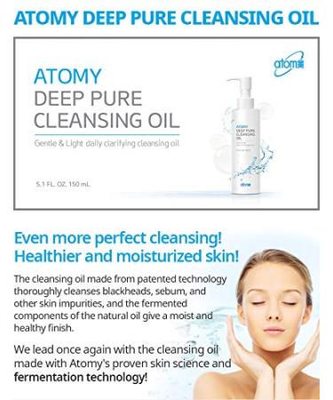 Atomy Deep Pure Cleansing Oil | Deep Cleansing Oil for Radiant Skin | International Shipping Available - Buy Online on GoSupps.com